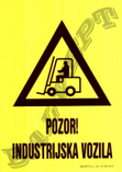 Pozor industrijska vozila